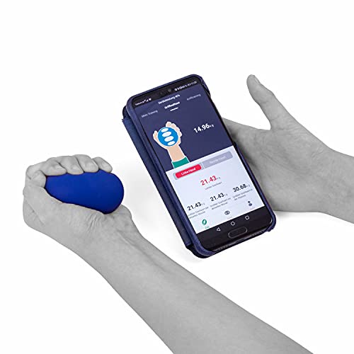 AFH Hand-Fitness Trainer 2.0 Die intelligente Griffkugel Handkraftmesser blau von AFH Webshop