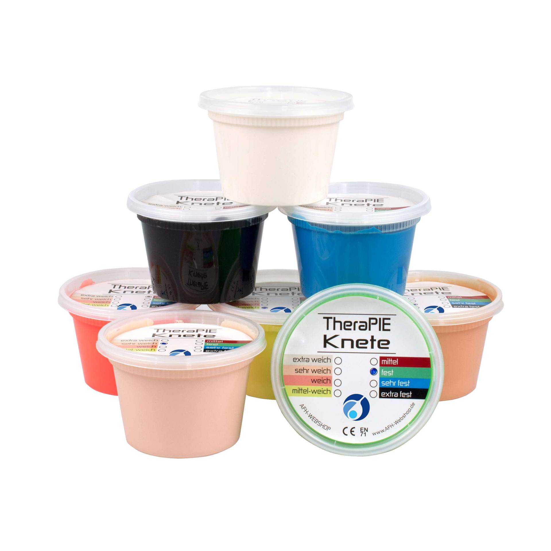 AFH Webshop Therapieknete, Creme, extra weich, 12x12x8 cm, 454 g AFH Webshop Therapieknete, Creme, extra weich, 12x12x8 cm, 454 g von AFH Webshop