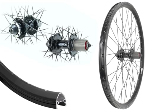 Aggro-X 24 Zoll Hinterrad Disk Hohlkammer schwarz Laufrad 6-Loch schwarz 8-10fach 19-507 Aggro-X 24 Zoll Hinterrad Disk Hohlkammer schwarz Laufrad 6-Loch schwarz 8-10fach 19-507 von AGGRO-X
