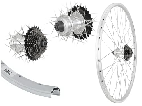 Aggro-X 28 Zoll Hinterrad V-Profil 19-622 Laufrad Disk 6-Loch Felgenbremse + 7 Fach Zahnkranz 21 Gang Aggro-X 28 Zoll Hinterrad V-Profil 19-622 Laufrad Disk 6-Loch Felgenbremse + 7 Fach Zahnkranz 21 Gang von AGGRO-X