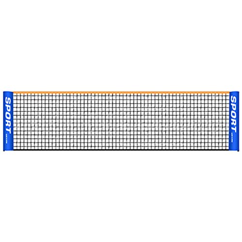 Tragbares, faltbares Badminton-Netz, Halterung, faltbar, verstellbar, einfaches Trainingsnetz für 3 m, 5 m, 6 m, Tennis, Outdoor, Innenbereich, Tennisnetz, Gurtmitte Tragbares, faltbares Badminton-Netz, Halterung, faltbar, verstellbar, einfaches Trainingsnetz für 3 m, 5 m, 6 m, Tennis, Outdoor, Innenbereich, Tennisnetz, Gurtmitte von AGONEIR