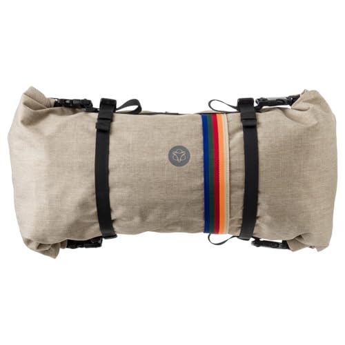AGU Bikepacking Lenkertasche Fahrrad, 17L Fahrradtasche Lenker, Wasserabweisend, Reflektierend, Einfache Montage, 100% Recyceltes Polyester - Vintage AGU Bikepacking Lenkertasche Fahrrad, 17L Fahrradtasche Lenker, Wasserabweisend, Reflektierend, Einfache Montage, 100% Recyceltes Polyester - Vintage von AGU