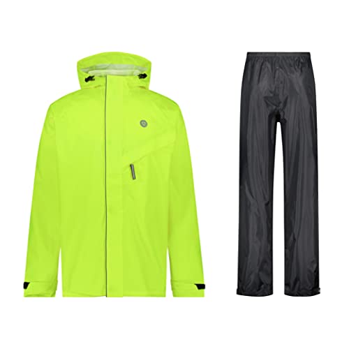 AGU Essential Passat Regenanzug, Regenkleidung Fahrrad Herren & Damen, Wasserdicht & Reflektierend, 100% Recyceltes Polyester, Unisex - XL - Gelb AGU Essential Passat Regenanzug, Regenkleidung Fahrrad Herren & Damen, Wasserdicht & Reflektierend, 100% Recyceltes Polyester, Unisex - XL - Gelb von AGU