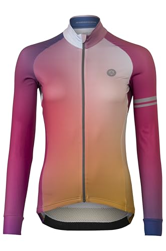 AGU Gradient Radtrikot Langarm Performance Damen - Mehrfarbig - XS von AGU