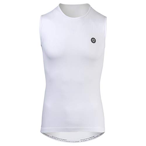 AGU Maglia Intima Everyday Base Unisex Bianco - Smanicata AGU Maglia Intima Everyday Base Unisex Bianco - Smanicata von AGU