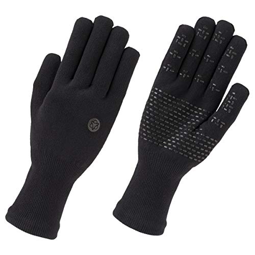 AGU Merino Knit Handschuhe Waterproof Black M von AGU