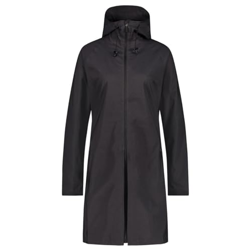 AGU SeQ Regenjacke Damen Urban Outdoor, Regenmantel Damen Wasserdicht mit Kapuze, Übergangsjacke Damen Atmungsaktiv - Schwarz - XL AGU SeQ Regenjacke Damen Urban Outdoor, Regenmantel Damen Wasserdicht mit Kapuze, Übergangsjacke Damen Atmungsaktiv - Schwarz - XL von AGU