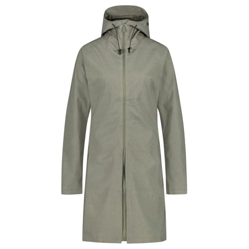 AGU SeQ Regenjacke Damen Urban Outdoor, Regenmantel Damen Wasserdicht mit Kapuze, Übergangsjacke Damen Atmungsaktiv - Olive - L AGU SeQ Regenjacke Damen Urban Outdoor, Regenmantel Damen Wasserdicht mit Kapuze, Übergangsjacke Damen Atmungsaktiv - Olive - L von AGU