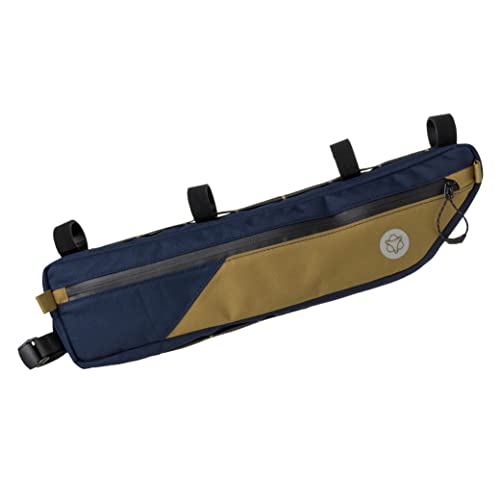 AGU Tube Fahrrad Rahmentasche, 4L Rahmentasche Fahrrad für Bikepacking, Wasserabweisend, Reflektierend Polyester, Einfache Montage, 100% Recyceltes Polyester - Blue Armagnac AGU Tube Fahrrad Rahmentasche, 4L Rahmentasche Fahrrad für Bikepacking, Wasserabweisend, Reflektierend Polyester, Einfache Montage, 100% Recyceltes Polyester - Blue Armagnac von AGU