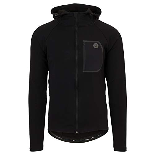 AGU Unisex-Adult Nero Felpa Hoodie MTB Sport DWR Uomo, S von AGU