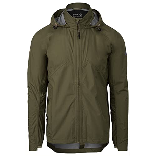 AGU Unisex-Adult Verde Militare Giacca Compact Rain Venture, L AGU Unisex-Adult Verde Militare Giacca Compact Rain Venture, L von AGU