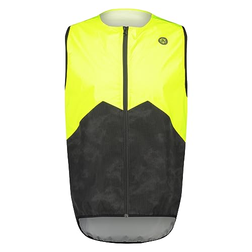 AGU Unisex-Adult Giallo Gilet Body Compact Commuter HI-VIS Nero, XL AGU Unisex-Adult Giallo Gilet Body Compact Commuter HI-VIS Nero, XL von AGU