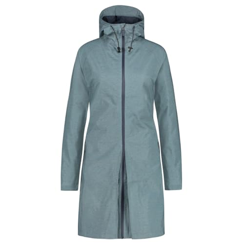 AGU SeQ Regenjacke Damen Urban Outdoor, Regenmantel Damen Wasserdicht mit Kapuze, Übergangsjacke Damen Atmungsaktiv - Blau - S AGU SeQ Regenjacke Damen Urban Outdoor, Regenmantel Damen Wasserdicht mit Kapuze, Übergangsjacke Damen Atmungsaktiv - Blau - S von AGU