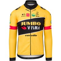 TEAM JUMBO-VISMA 2022 Langarmtrikot, für Herren, Größe 2XL, Radshirt, von AGU