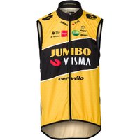 TEAM JUMBO-VISMA 2022 Windweste, für Herren, Größe XL, Rennrad Weste, TEAM JUMBO-VISMA 2022 Windweste, für Herren, Größe XL, Rennrad Weste, von AGU