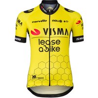 Visma Lease a Bike Damen 2024 Kurzarmtrikot, Größe M|TEAM VISMA-LEASE A BIKE von AGU