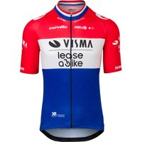 Visma Lease a Bike hollländischer Meister Trikot, für Herren, Größe 2XL, von AGU