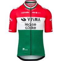 Visma Lease a Bike ungarischer Meister Trikot, für Herren, Größe 2XL, Radshirt, von AGU