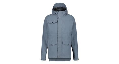 agu pocket urban outdoor rain jacket dusty blue von AGU