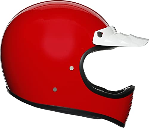 AGV Herren L Motorrad Helm, Rot, L von AGV