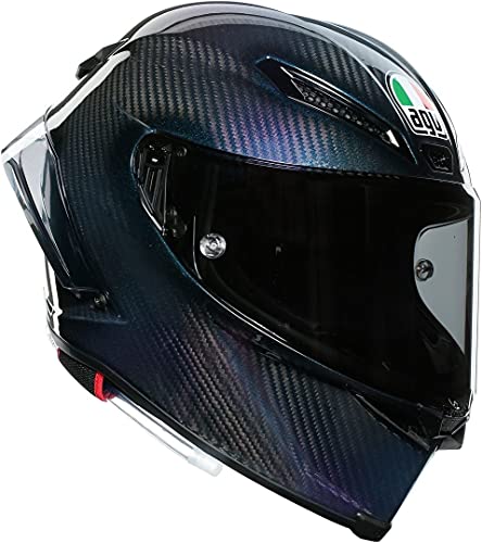 AGV Herren Race Motorrad Helm, Iridium Carbon, L von AGV
