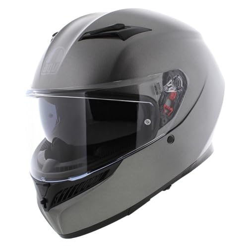 AGV K3 Mono Matt Luna Grey Motorrad Helm Grau Matt, L AGV K3 Mono Matt Luna Grey Motorrad Helm Grau Matt, L von AGV