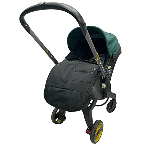 AICTIMO Universeller Kinderwagen-Zubehör, Fußsack, kompatibel mit Doona-Autositz und Kinderwagen, wasserdicht, warm, geeignet für 95 % aller Kinderwagen, Schwarz AICTIMO Universeller Kinderwagen-Zubehör, Fußsack, kompatibel mit Doona-Autositz und Kinderwagen, wasserdicht, warm, geeignet für 95 % aller Kinderwagen, Schwarz von AICTIMO