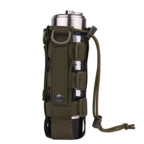 Molle Flaschenhalter mit Kordelzug,0.5L-2.5L Wasserflasche Beutel Molle Flaschenhalter mit Kordelzug,0.5L-2.5L Wasserflasche Beutel von AILOVA