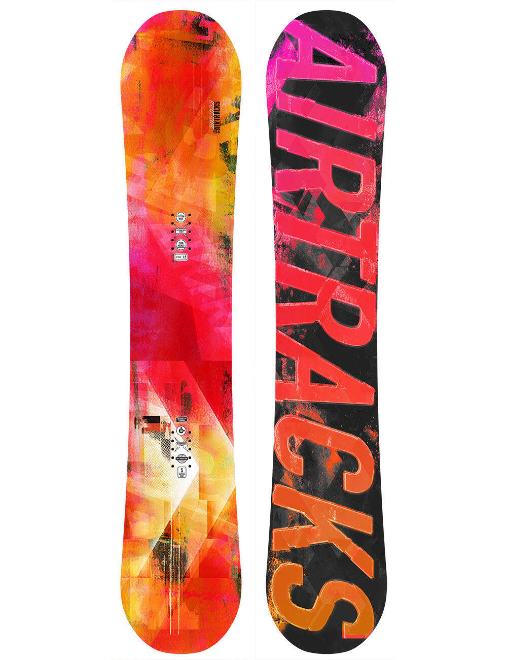 Damen Snowboard Morioirs Flat Rocker von AIRTRACKS