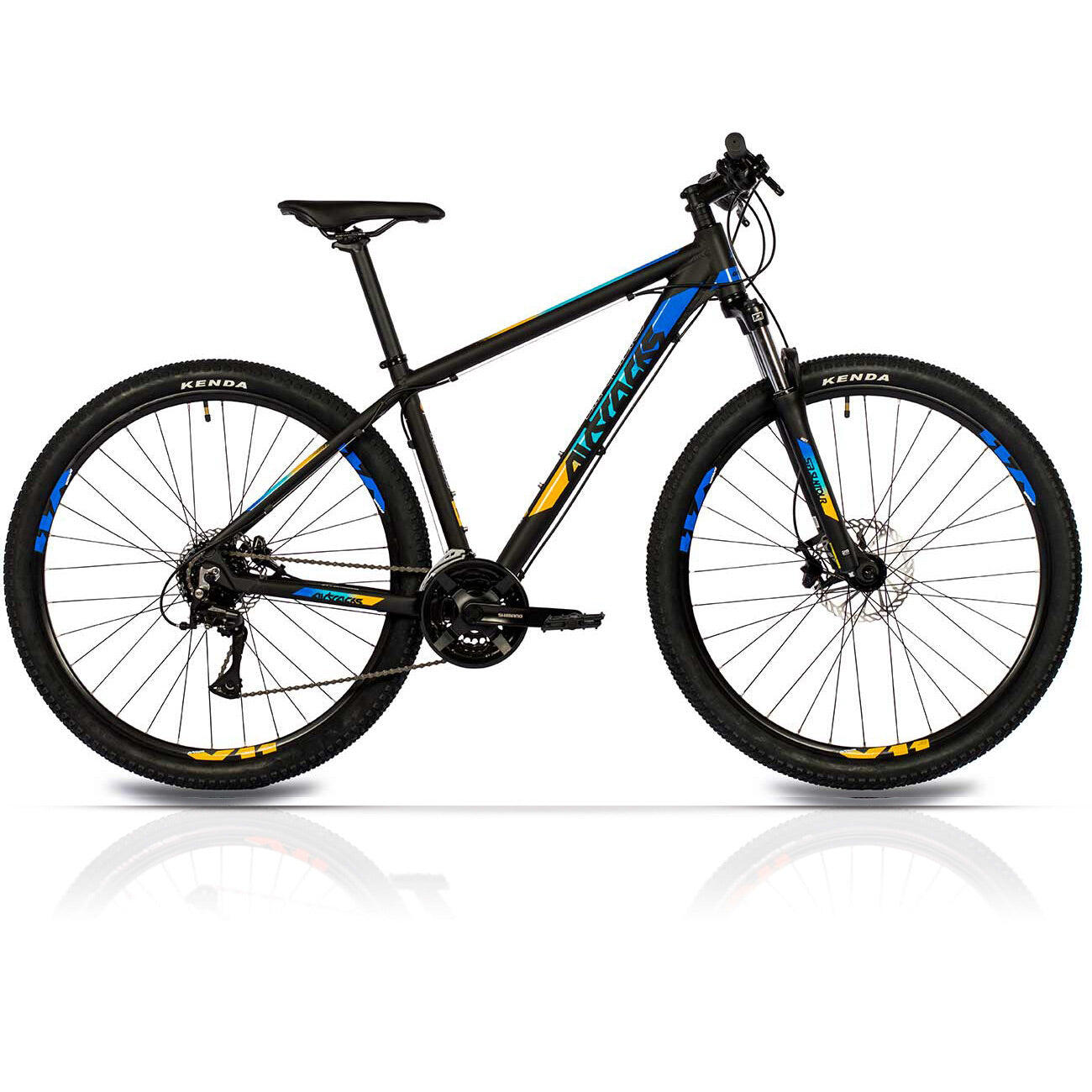 Herren 29 Zoll Mountainbike MB.2935 MTB Hardtail Fahrrad 24 Gang Shimano Acera von AIRTRACKS