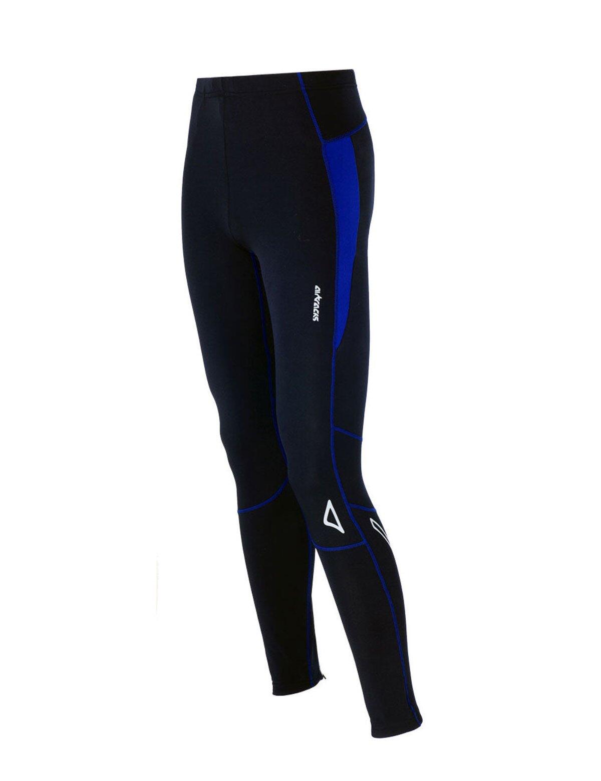 Herren Thermo Lauftight Lang Pro T Blau von AIRTRACKS