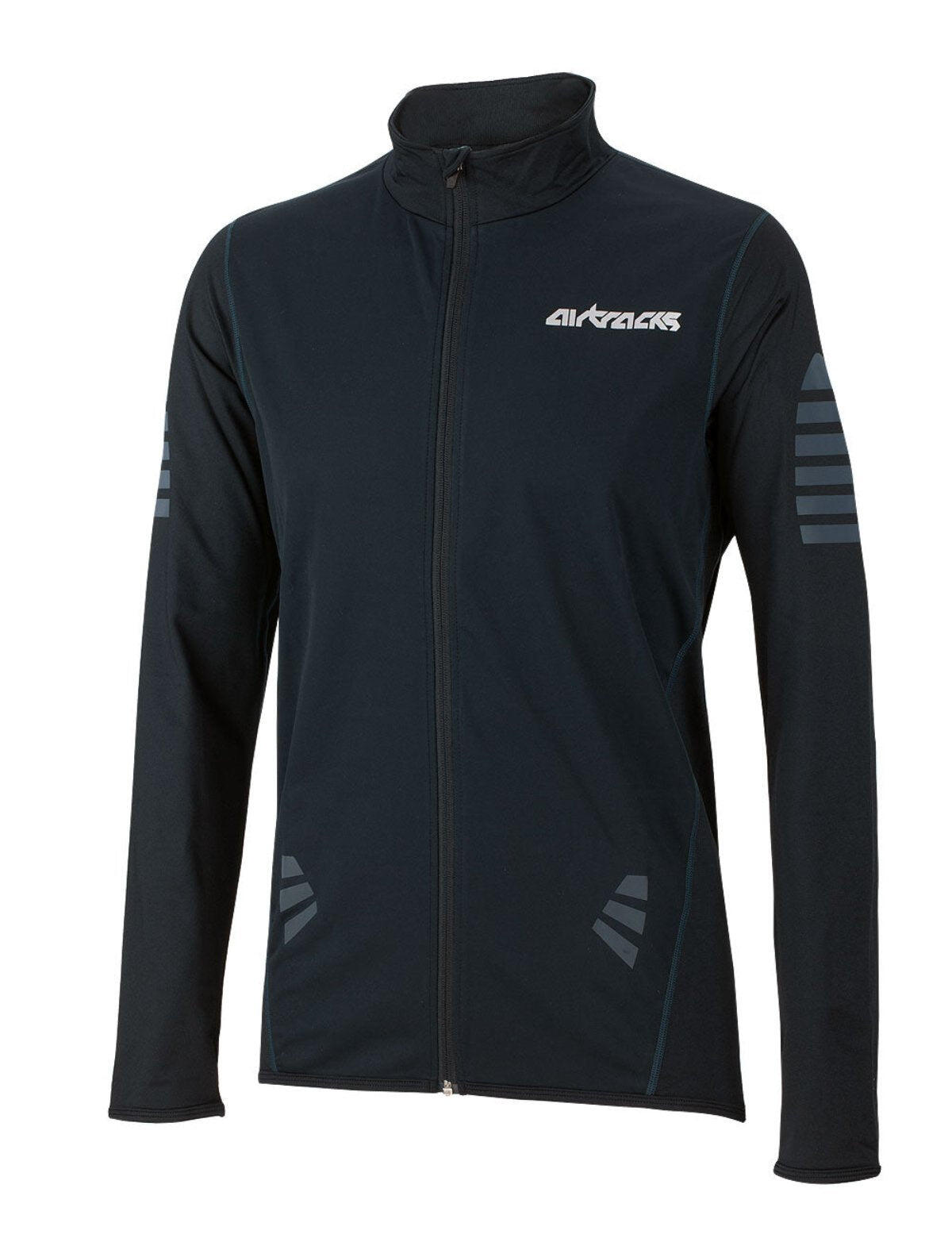 Herren Thermo Radtrikot Pro Schwarz-Blau von AIRTRACKS