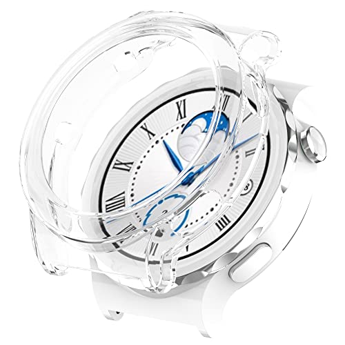 AISPORTS 2 Stück Kompatibel mit Huawei Watch GT 3 Pro Ceramic 43mm Hülle, Ultradünne Weiche TPU Silikonkante Stoßfester Rahmen Schutzhülle für Huawei Watch GT3 Pro Ceramic 43mm AISPORTS 2 Stück Kompatibel mit Huawei Watch GT 3 Pro Ceramic 43mm Hülle, Ultradünne Weiche TPU Silikonkante Stoßfester Rahmen Schutzhülle für Huawei Watch GT3 Pro Ceramic 43mm von AISPORTS