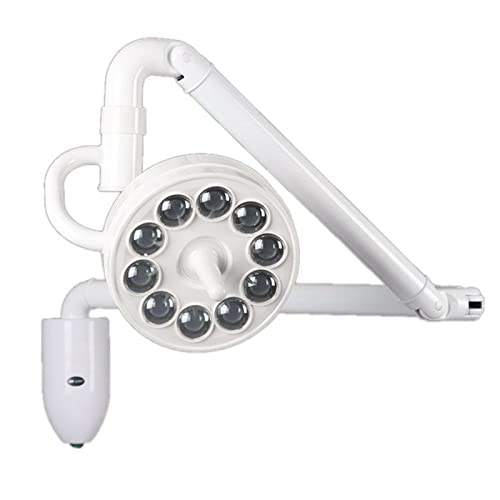 AITEKODVG 30 W an der Wand montierte chirurgische schattenlose Lampe, 360°-Drehung, medizinisches LED-OP-Untersuchungslicht, zahnmedizinisches Kaltlicht, für Dentallabor von AITEKODVG