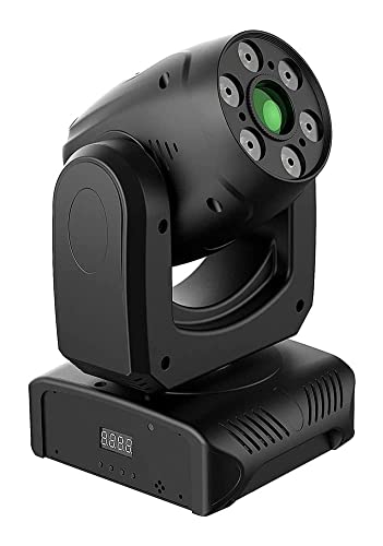 AITEKODVG LED-Moving-Head-Licht, 100 W, Tanzflächenbeleuchtung, DMX-Lichtrotation, 3-Flächen-Prisma, DJ-Lichter, klangaktivierter Moving-Head-Scheinwerfer für Bühne, Disco, Party, Club, Lichtshow zh von AITEKODVG