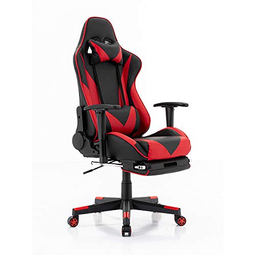 AJIEYMXS Gaming-Stuhl, sicherer, langlebiger Bürostuhl, ergonomischer, bequemer Lederstuhl für Spiele, Computerstühle, hohe Ambitionen von AJIEYMXS