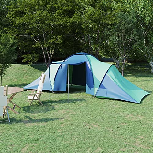 Dieser Artikel - Campingzelt für 6 Personen, blau und grün-schön von AJJHUUKI