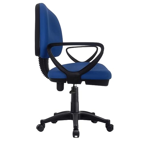 Netz-Bürostühle, ergonomischer Schreibtischstuhl mit mittelhoher Rückenlehne, Lordosenstütze und Armlehne, drehbarer, verstellbarer ergonomischer Chefsessel für Gaming, Zuhause oder das Büro Beauty von AJYBYUKJ