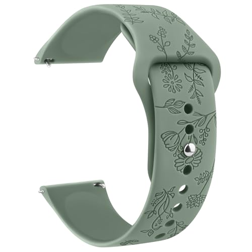 AK für Amazfit GTR 3 / Amazfit Balance Armband Damen Herren, 22mm Gravierte Blumenmuster Uhrenarmband Silikon Ersatzarmbänder für Amazfit GTR 3 Pro/GTR 4/ GTR 2e/ GTR 47mm AK für Amazfit GTR 3 / Amazfit Balance Armband Damen Herren, 22mm Gravierte Blumenmuster Uhrenarmband Silikon Ersatzarmbänder für Amazfit GTR 3 Pro/GTR 4/ GTR 2e/ GTR 47mm von AK