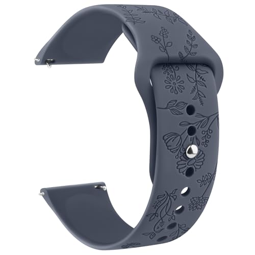 AK für Amazfit GTR 3 / Amazfit Balance Armband Damen Herren, 22mm Gravierte Blumenmuster Uhrenarmband Silikon Ersatzarmbänder für Amazfit GTR 3 Pro/GTR 4/ GTR 2e/ GTR 47mm AK für Amazfit GTR 3 / Amazfit Balance Armband Damen Herren, 22mm Gravierte Blumenmuster Uhrenarmband Silikon Ersatzarmbänder für Amazfit GTR 3 Pro/GTR 4/ GTR 2e/ GTR 47mm von AK