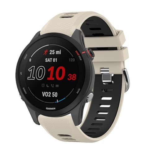AK für Garmin Venu 3 Armband/Garmin Venu 2 Armband/Garmin Forerunner 255 265 Armband Herren Damen, 22mm Quick Release Silikon Uhrenarmband Sport Ersatzarmbänder für Garmin Vivoactive 4 Armband AK für Garmin Venu 3 Armband/Garmin Venu 2 Armband/Garmin Forerunner 255 265 Armband Herren Damen, 22mm Quick Release Silikon Uhrenarmband Sport Ersatzarmbänder für Garmin Vivoactive 4 Armband von AK