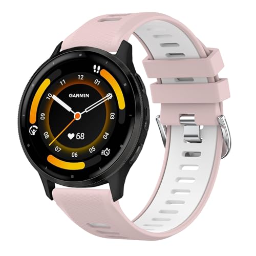 AK für Garmin Venu 3 Armband/Garmin Venu 2 Armband/Garmin Forerunner 255 265 Armband Herren Damen, 22mm Quick Release Silikon Uhrenarmband Sport Ersatzarmbänder für Garmin Vivoactive 4 Armband AK für Garmin Venu 3 Armband/Garmin Venu 2 Armband/Garmin Forerunner 255 265 Armband Herren Damen, 22mm Quick Release Silikon Uhrenarmband Sport Ersatzarmbänder für Garmin Vivoactive 4 Armband von AK