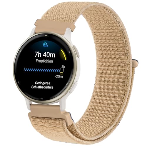 AK für Garmin Vivoactive 5 Armband/Vivoactive 3 Armband, 20mm Quick Release Nylon Ersatzarmband für Garmin Vivoactive 5/Vivoactive 3/Forerunner 55/245/645 Damen Herren AK für Garmin Vivoactive 5 Armband/Vivoactive 3 Armband, 20mm Quick Release Nylon Ersatzarmband für Garmin Vivoactive 5/Vivoactive 3/Forerunner 55/245/645 Damen Herren von AK