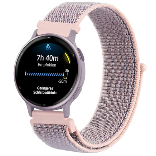AK für Garmin Vivoactive 5 Armband/Vivoactive 3 Armband, 20mm Quick Release Nylon Ersatzarmband für Garmin Vivoactive 5/Vivoactive 3/Forerunner 55/245/645 Damen Herren AK für Garmin Vivoactive 5 Armband/Vivoactive 3 Armband, 20mm Quick Release Nylon Ersatzarmband für Garmin Vivoactive 5/Vivoactive 3/Forerunner 55/245/645 Damen Herren von AK