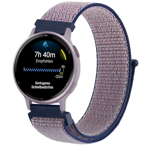AK für Garmin Vivoactive 5 Armband/Vivoactive 3 Armband, 20mm Quick Release Nylon Ersatzarmband für Garmin Vivoactive 5/Vivoactive 3/Forerunner 55/245/645 Damen Herren AK für Garmin Vivoactive 5 Armband/Vivoactive 3 Armband, 20mm Quick Release Nylon Ersatzarmband für Garmin Vivoactive 5/Vivoactive 3/Forerunner 55/245/645 Damen Herren von AK