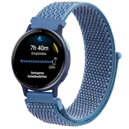 AK für Garmin Vivoactive 5 Armband/Vivoactive 3 Armband, 20mm Quick Release Nylon Ersatzarmband für Garmin Vivoactive 5/Vivoactive 3/Forerunner 55/245/645 Damen Herren AK für Garmin Vivoactive 5 Armband/Vivoactive 3 Armband, 20mm Quick Release Nylon Ersatzarmband für Garmin Vivoactive 5/Vivoactive 3/Forerunner 55/245/645 Damen Herren von AK