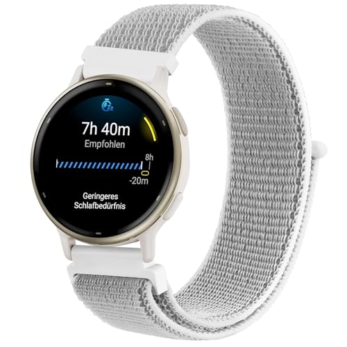 AK für Garmin Vivoactive 5 Armband/Vivoactive 3 Armband, 20mm Quick Release Nylon Ersatzarmband für Garmin Vivoactive 5/Vivoactive 3/Forerunner 55/245/645 Damen Herren AK für Garmin Vivoactive 5 Armband/Vivoactive 3 Armband, 20mm Quick Release Nylon Ersatzarmband für Garmin Vivoactive 5/Vivoactive 3/Forerunner 55/245/645 Damen Herren von AK