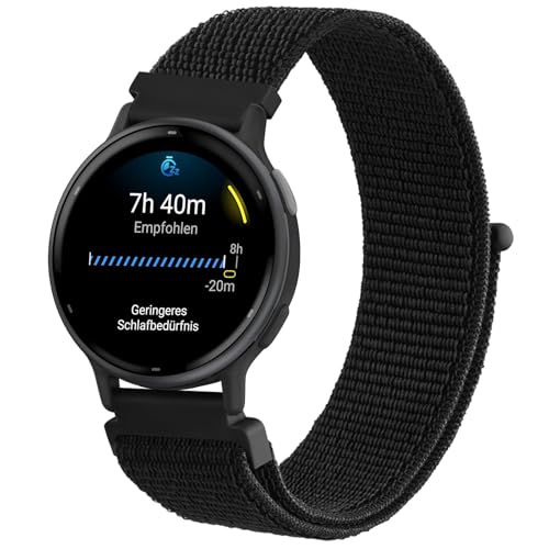 AK für Garmin Vivoactive 5 Armband/Vivoactive 3 Armband, 20mm Quick Release Nylon Ersatzarmband für Garmin Vivoactive 5/Vivoactive 3/Forerunner 55/245/645 Damen Herren AK für Garmin Vivoactive 5 Armband/Vivoactive 3 Armband, 20mm Quick Release Nylon Ersatzarmband für Garmin Vivoactive 5/Vivoactive 3/Forerunner 55/245/645 Damen Herren von AK