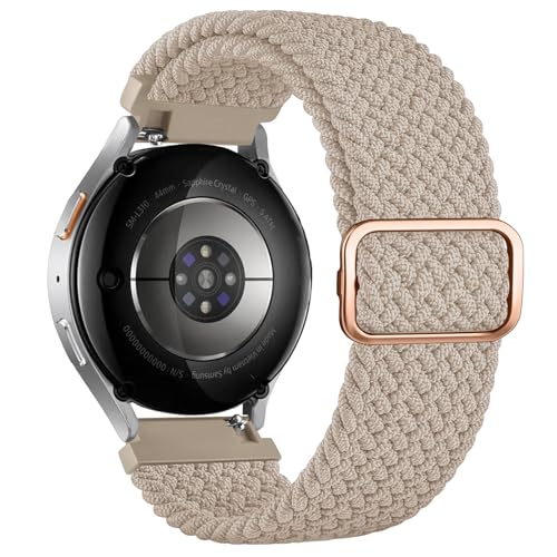 AK für Samsung Galaxy Watch 7 6 5 4 Armband 40mm 44mm Damen Herren, 20mm Weiches Verstellbares Nylon Erstzarmbänder für Samsung Watch 7 Uhrenarmband 44mm 40mm/Watch 6 Classic 47mm 43mm/Watch 5 Pro AK für Samsung Galaxy Watch 7 6 5 4 Armband 40mm 44mm Damen Herren, 20mm Weiches Verstellbares Nylon Erstzarmbänder für Samsung Watch 7 Uhrenarmband 44mm 40mm/Watch 6 Classic 47mm 43mm/Watch 5 Pro von AK