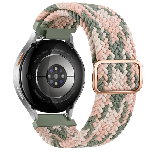 AK für Samsung Galaxy Watch 7 6 5 4 Armband 40mm 44mm Damen Herren, 20mm Weiches Verstellbares Nylon Erstzarmbänder für Samsung Watch 7 Uhrenarmband 44mm 40mm/Watch 6 Classic 47mm 43mm/Watch 5 Pro AK für Samsung Galaxy Watch 7 6 5 4 Armband 40mm 44mm Damen Herren, 20mm Weiches Verstellbares Nylon Erstzarmbänder für Samsung Watch 7 Uhrenarmband 44mm 40mm/Watch 6 Classic 47mm 43mm/Watch 5 Pro von AK